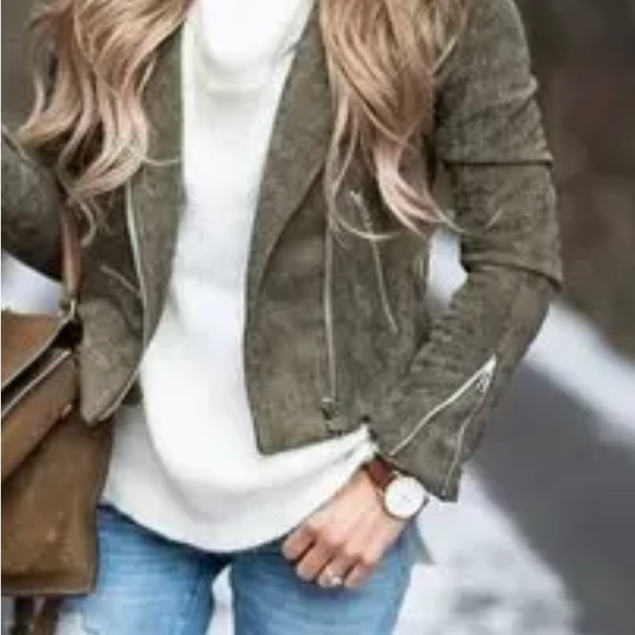 - Veda Jayne Suede Jacket - Picture 2 of 7